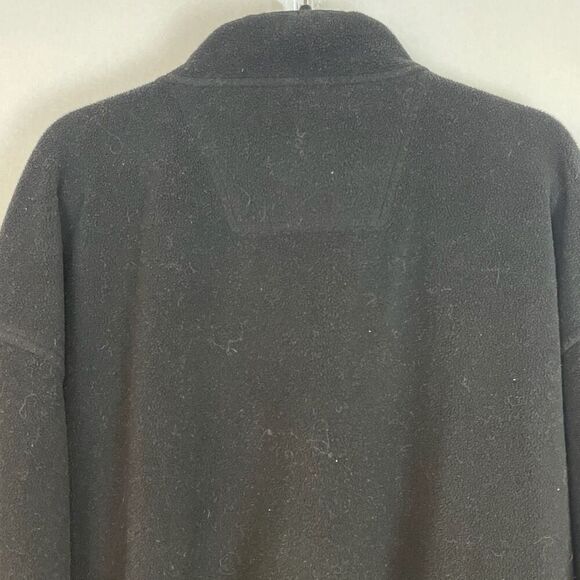 LowerMyBills.com All-Star Affiliate 2XL Fleece Jacket Black Zip DEVON & JONES - Picture 10 of 11